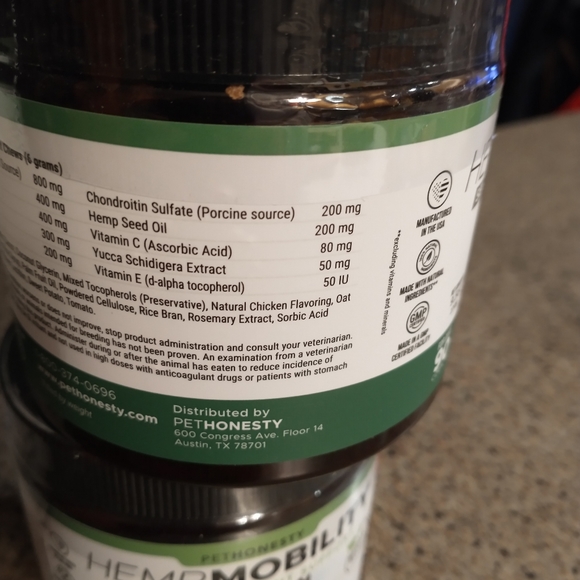 Pet honesty Senior Mobility chews - Picture 3 of 6